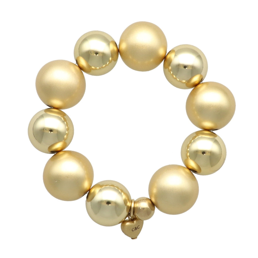 Gold Ball Bracelet
