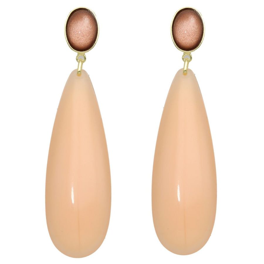 Chique Oval Dangling Drops