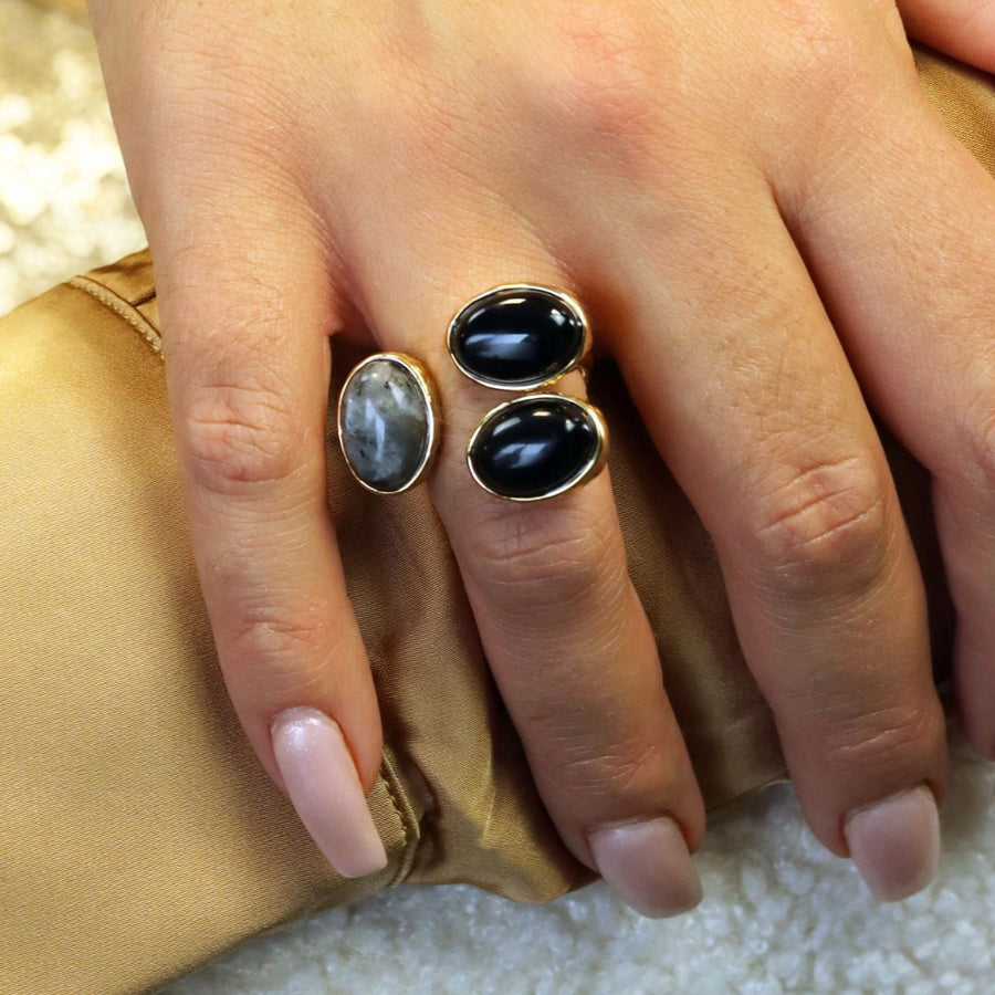 Mixed Gem Ring