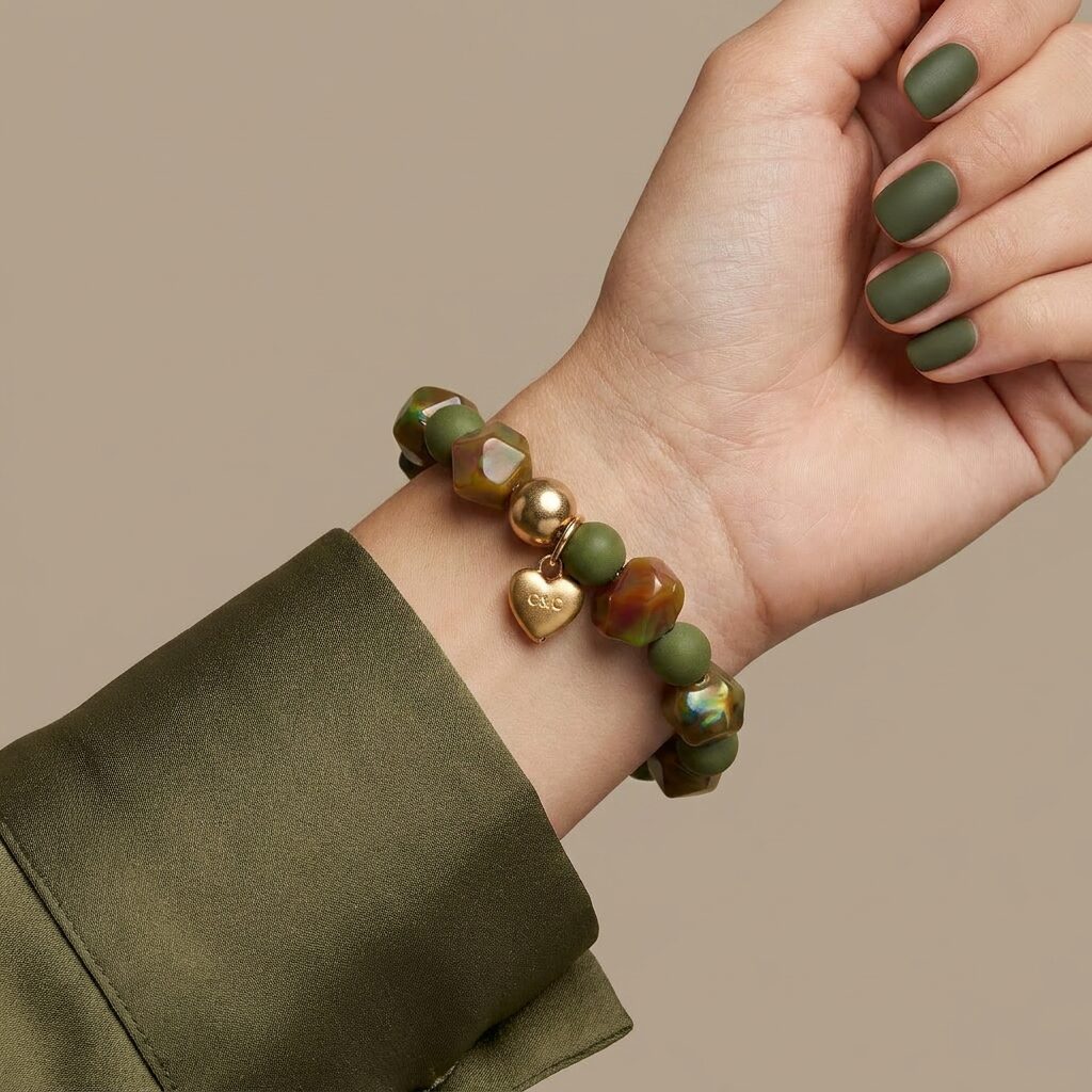 Heartbeat Stone Bracelet