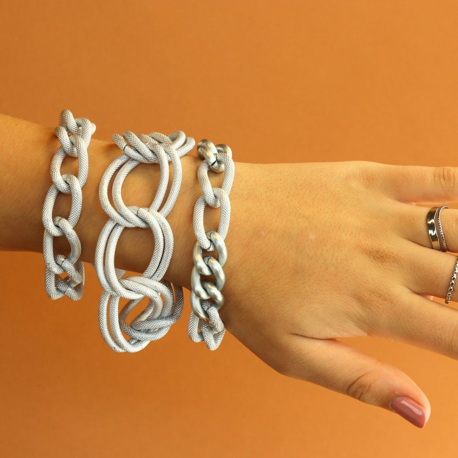 Double Relief Kapittel Bracelet