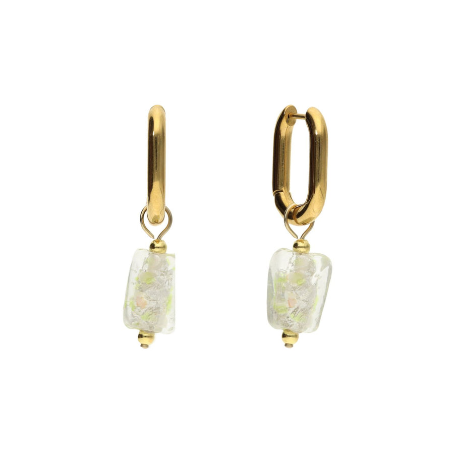 Glass Bead Hoops