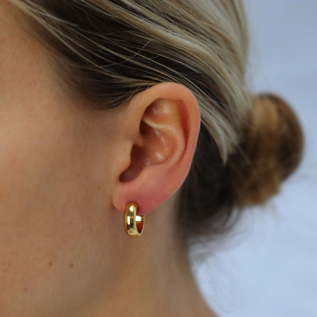 Little Small Open Earrings