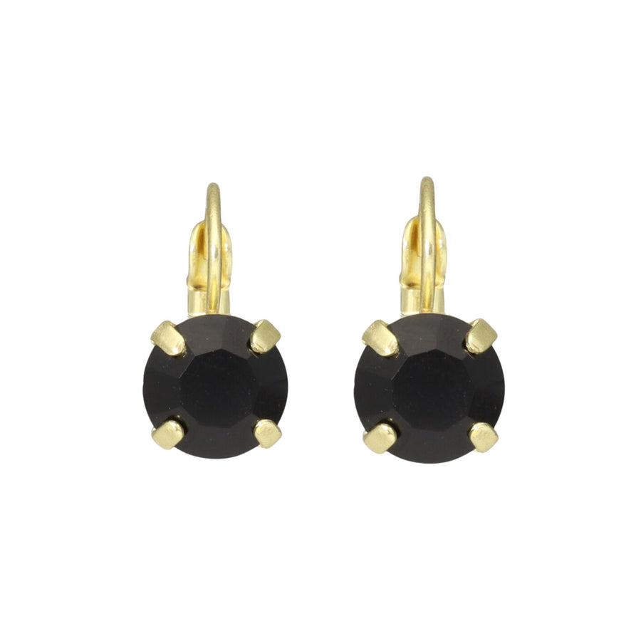 Swarovski Ronde Dormeuses Goud