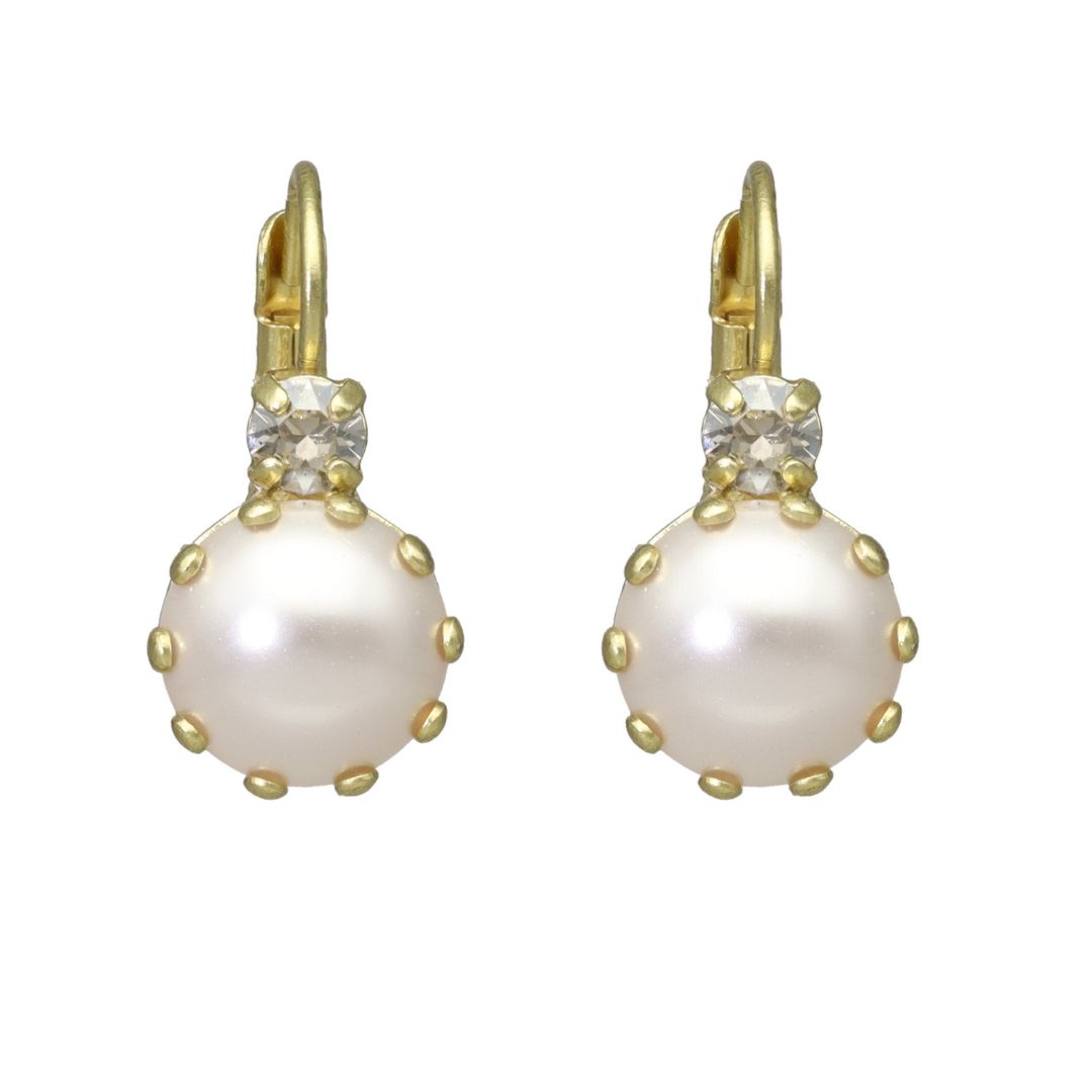 Swarovski Pearl Earrings Goud