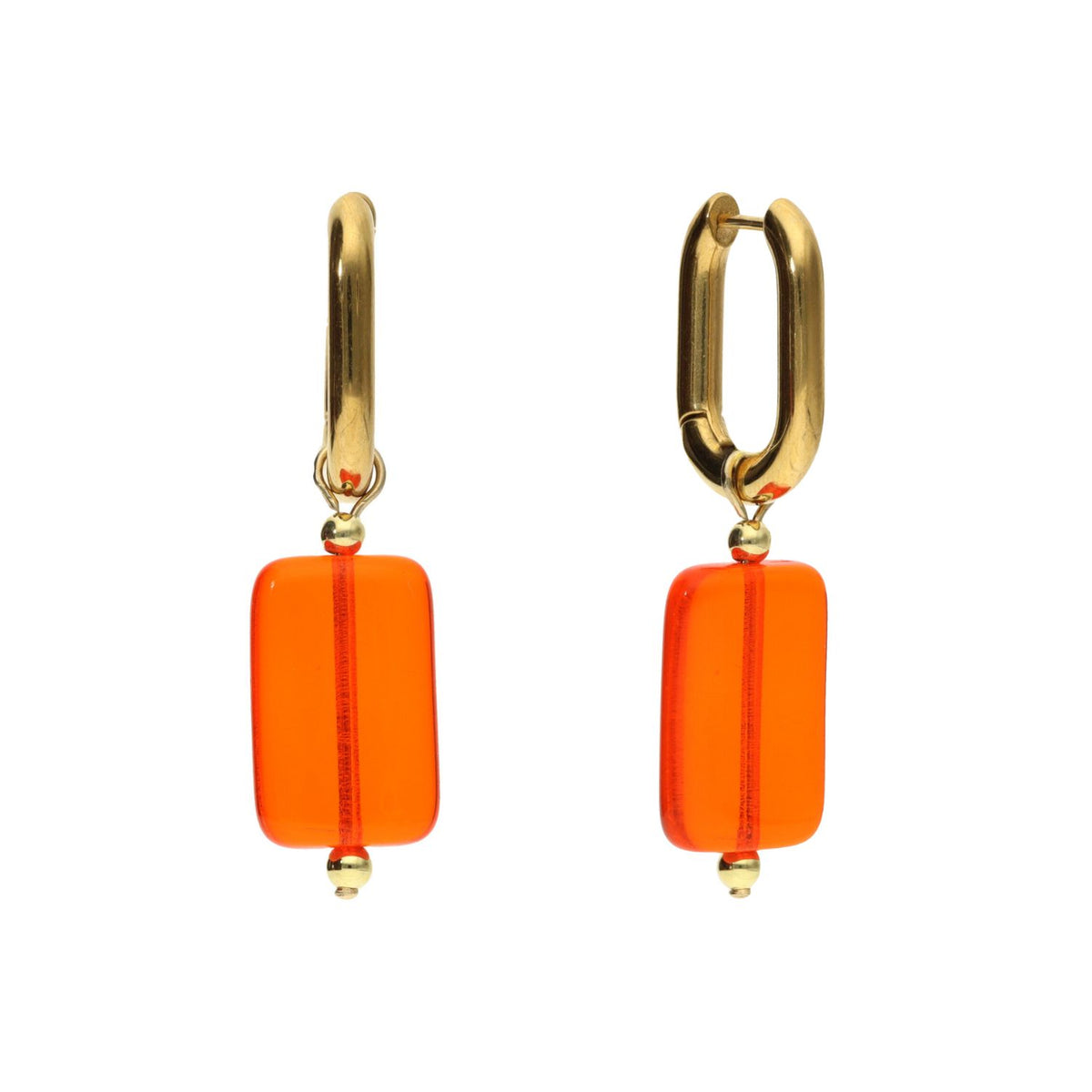 Glass Bead Hoops