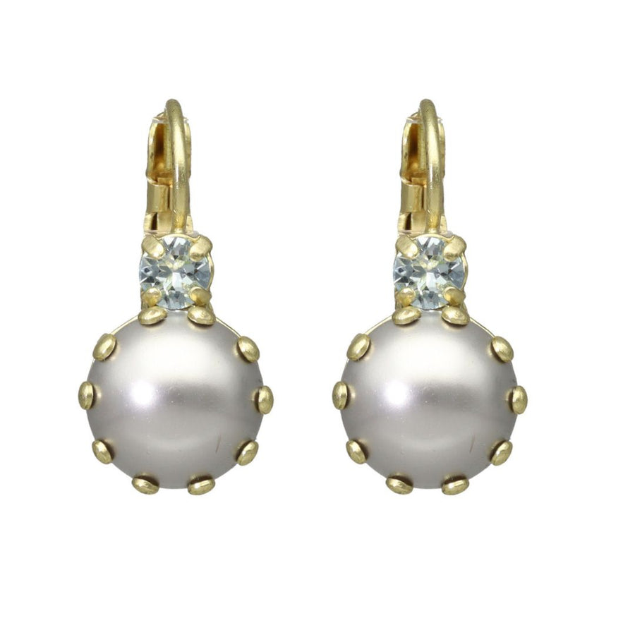 Swarovski Pearl Earrings Goud