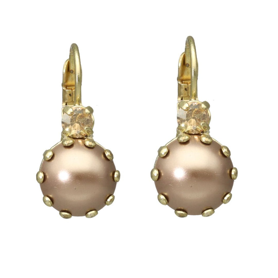 Swarovski Pearl Earrings Goud