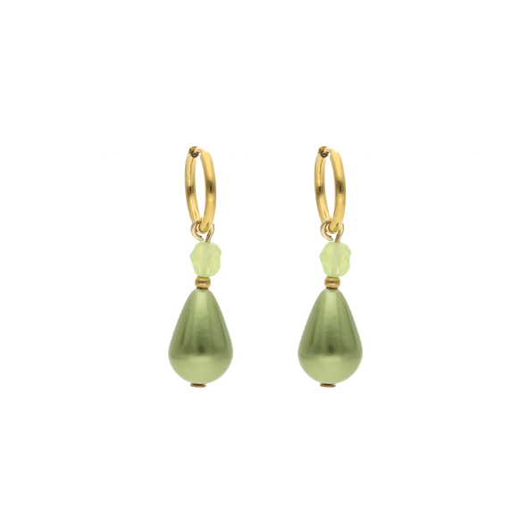Droplet Pearl with Facetted Bead