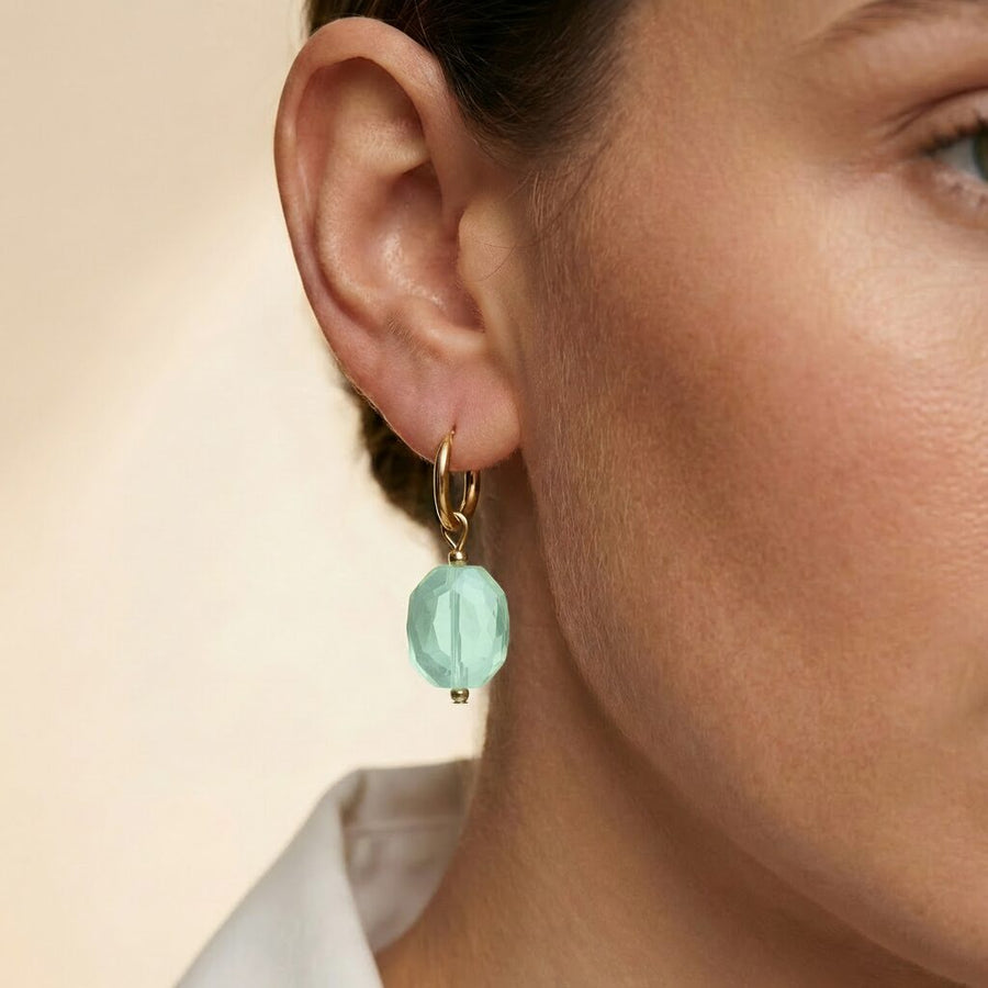 Facetted Hoops