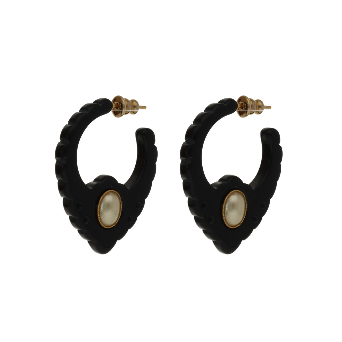 Jubileum Oorhangers Jet Black