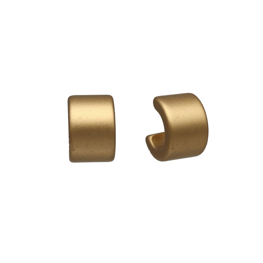 Matt Golden Earrings