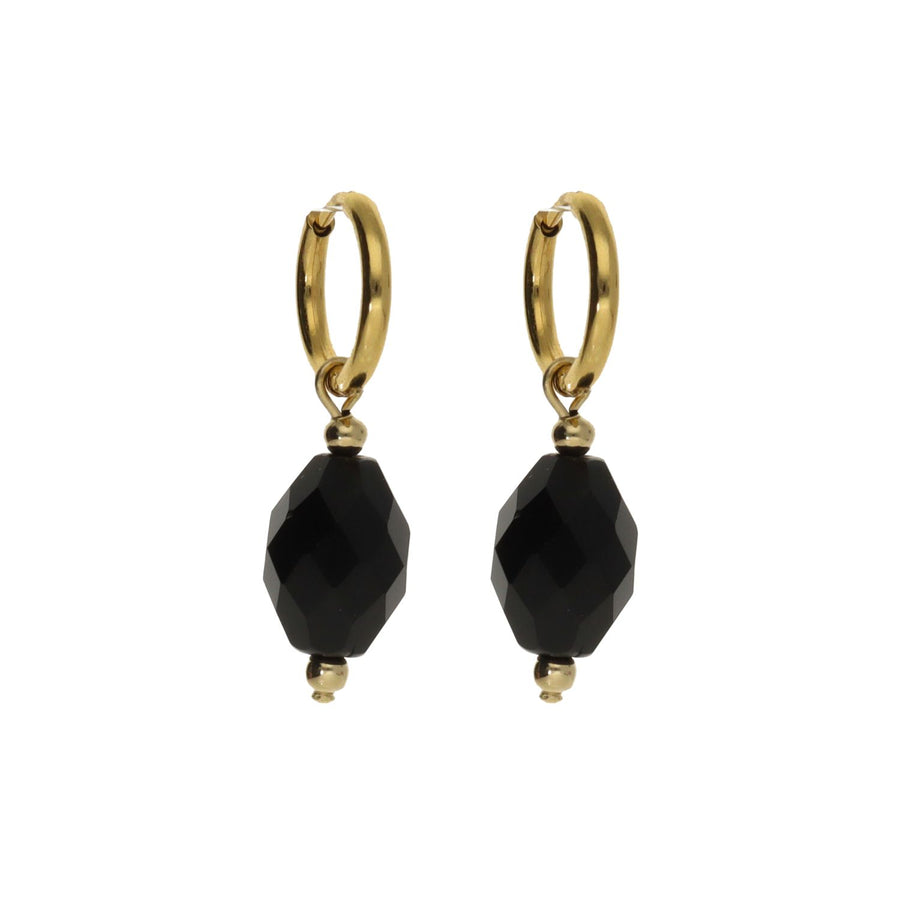 Noir Pearl Earrings