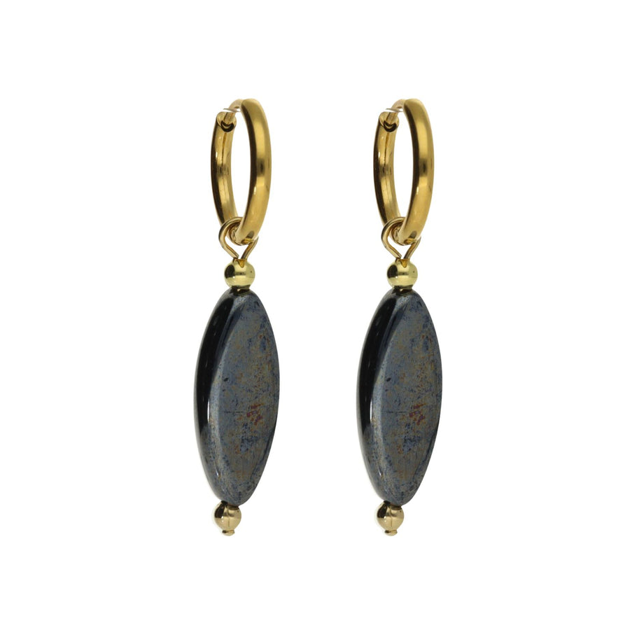 Silent Night Droplet Earrings