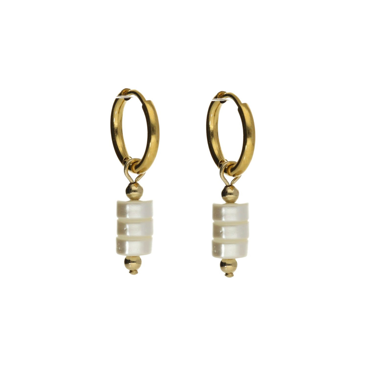 Elegant Winter Pearl Earrings