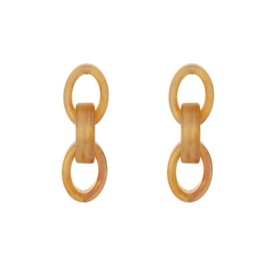 Oval Double Resin Link