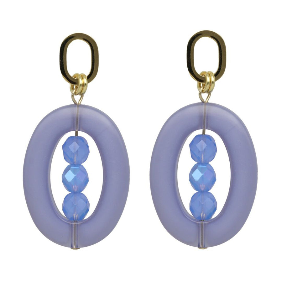 Chunky Oval Earrings