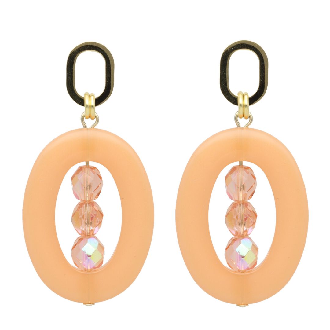 Chunky Oval Earrings