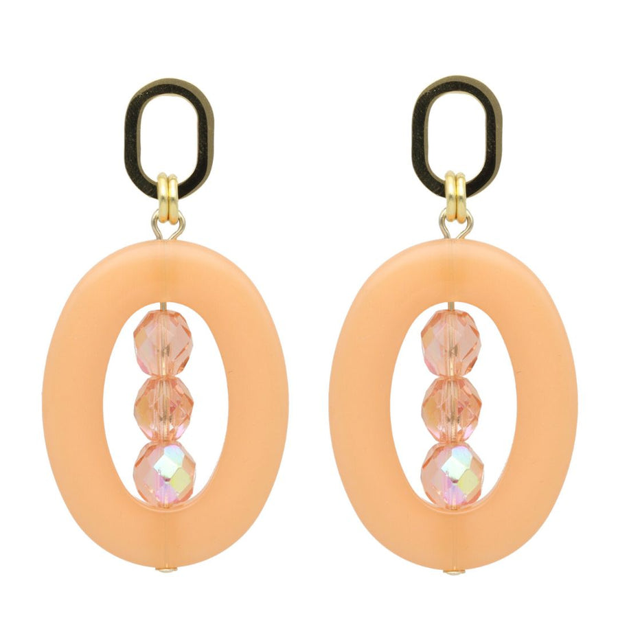 Chunky Oval Earrings
