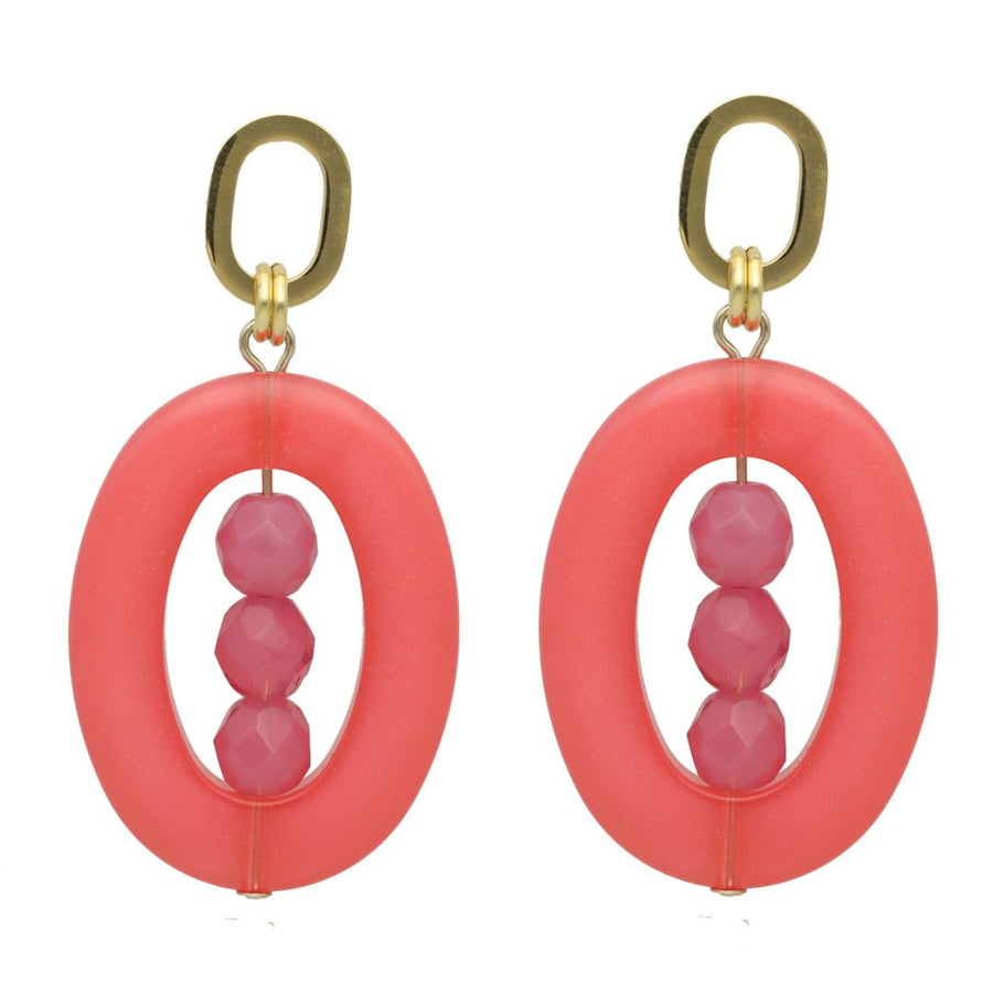Chunky Oval Earrings