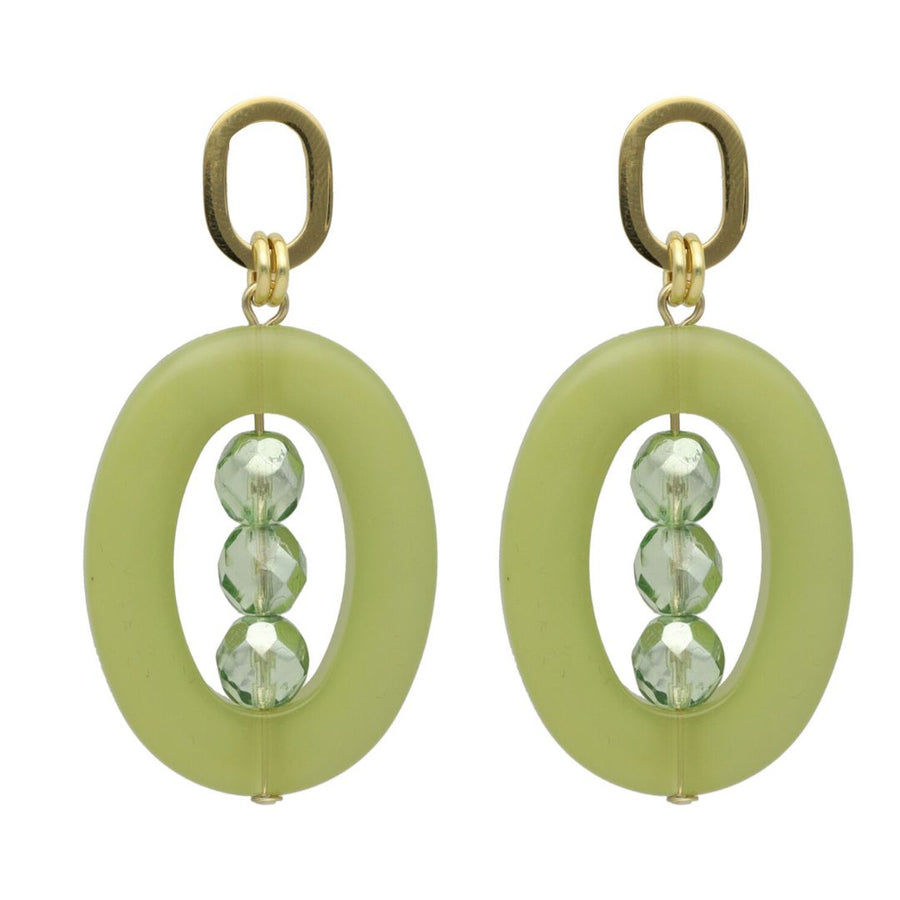 Chunky Oval Earrings
