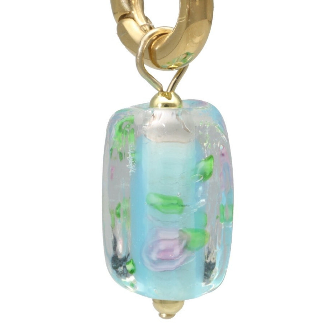 Glass Bead Hoops