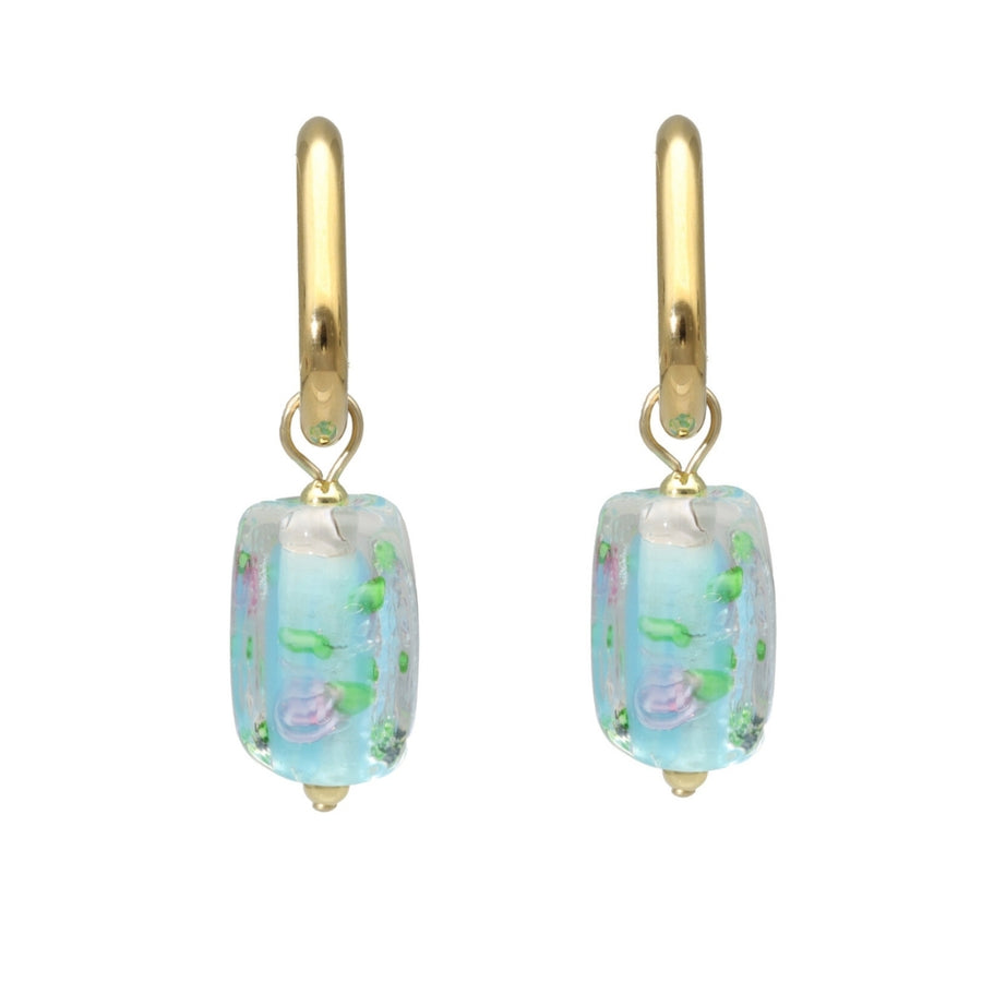 Glass Bead Hoops