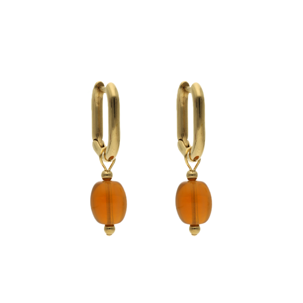 Glass Bead Hoops