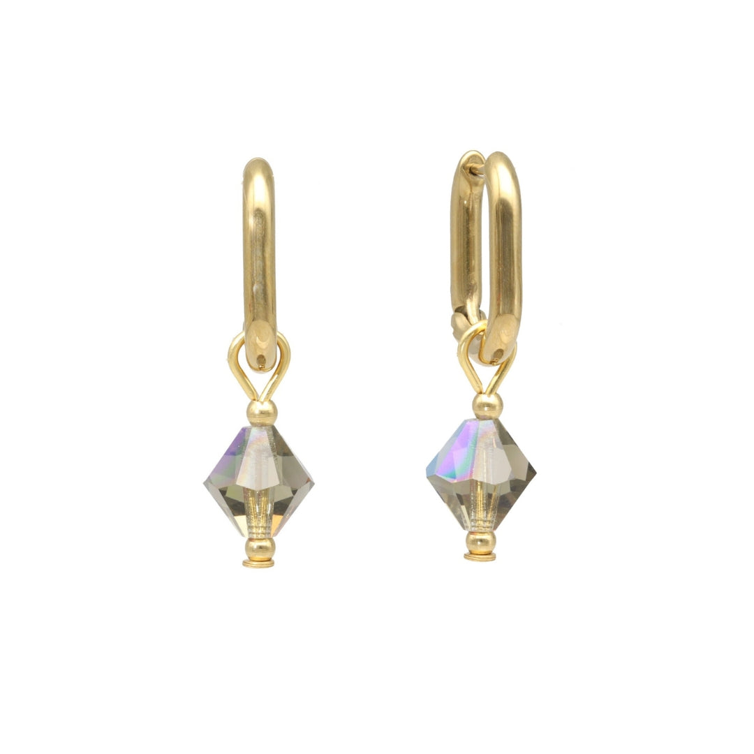 Glass Bead Hoops