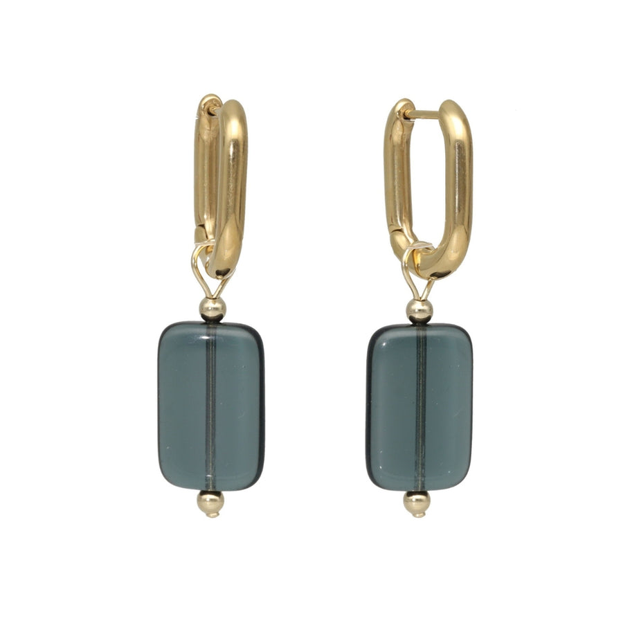 Glass Bead Hoops