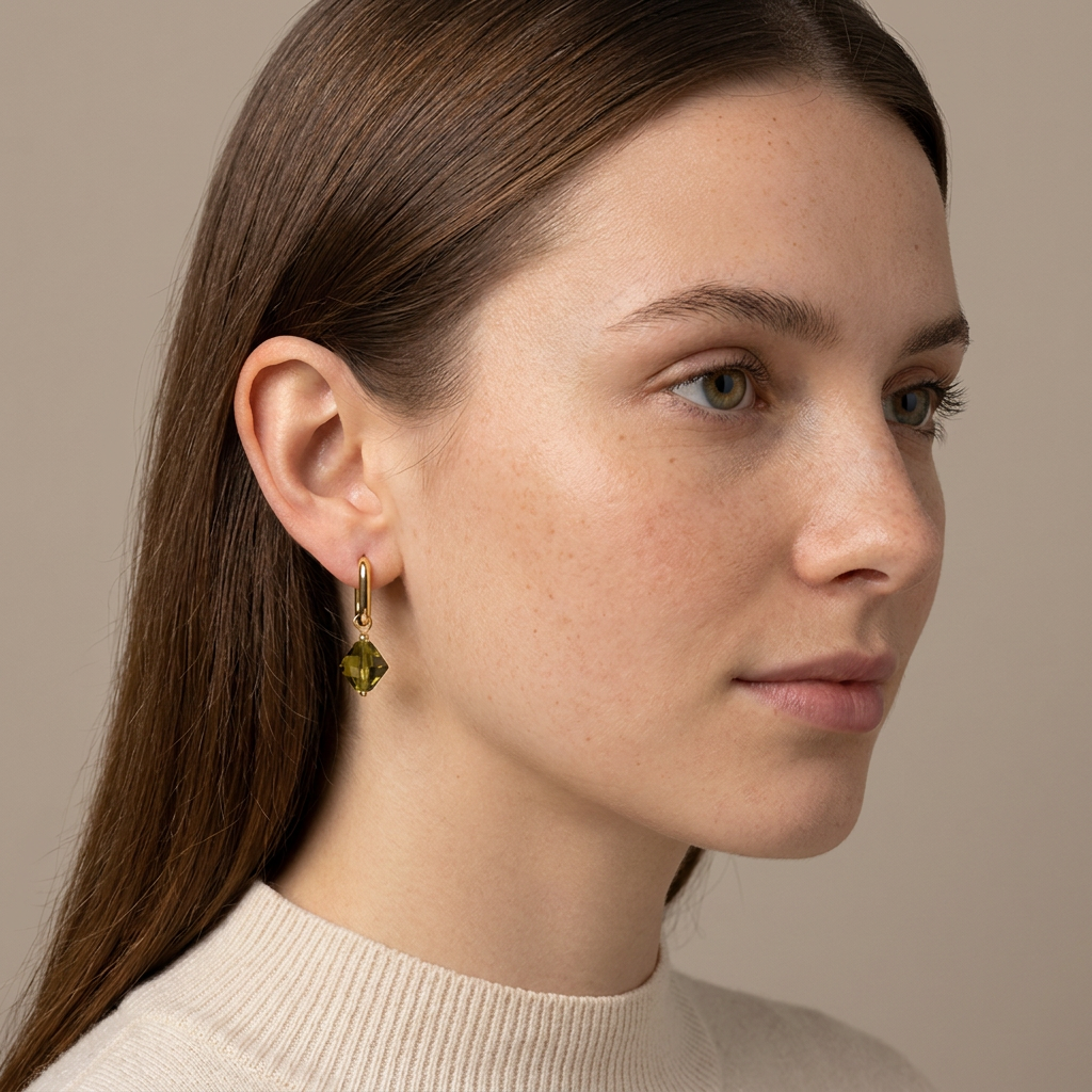 Glass Bead Hoops