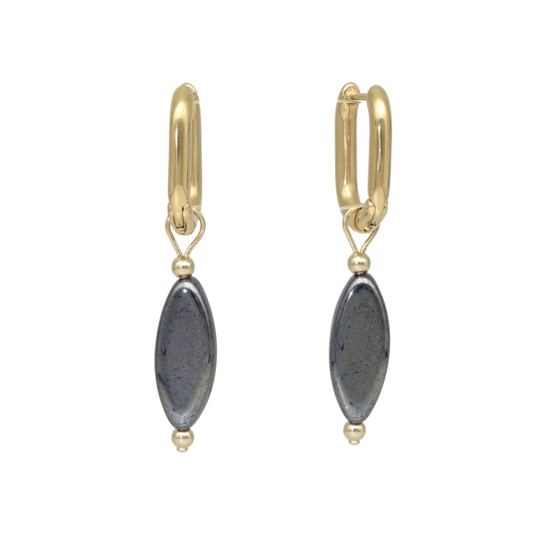 Glass Bead Hoops