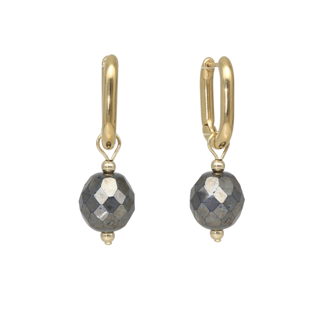 Glass Bead Hoops