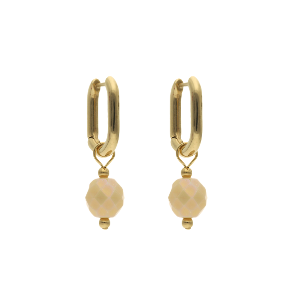 Glass Bead Hoops