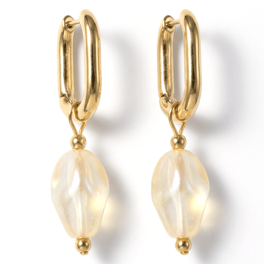 Glass Bead Hoops