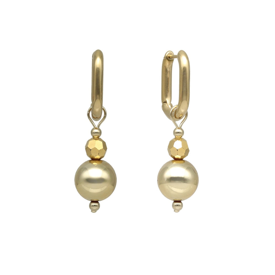 Glass Bead Hoops
