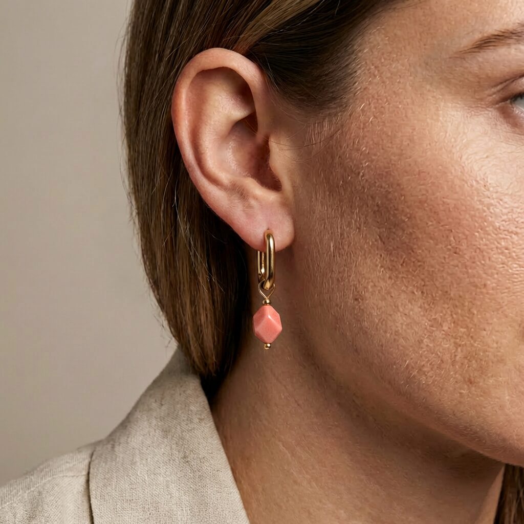 Glass Bead Hoops