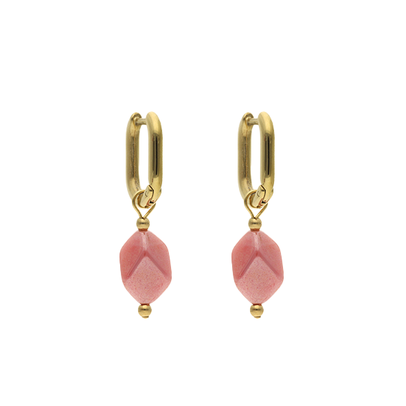 Glass Bead Hoops