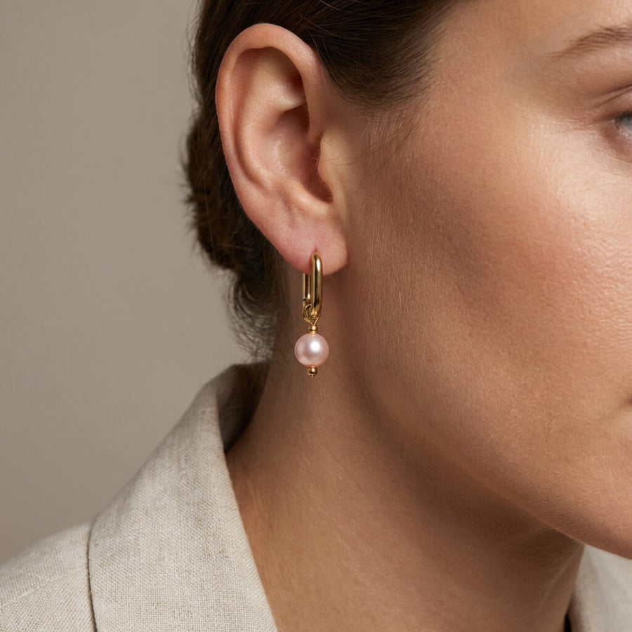 Glass Bead Hoops