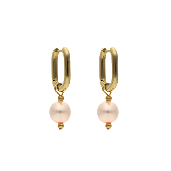 Glass Bead Hoops