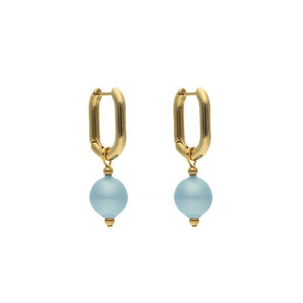 Glass Bead Hoops