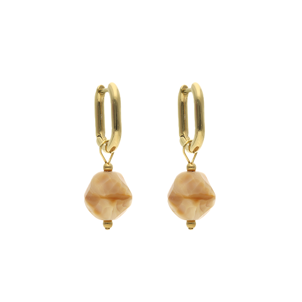 Glass Bead Hoops