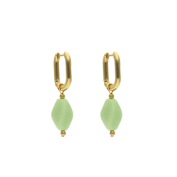 Glass Bead Hoops