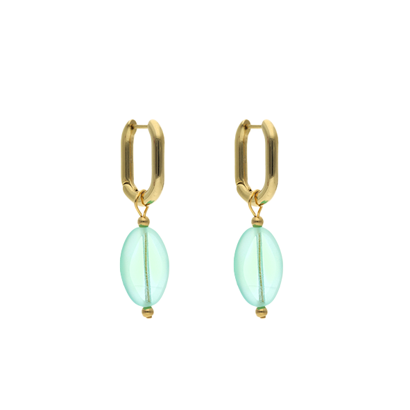 Glass Bead Hoops