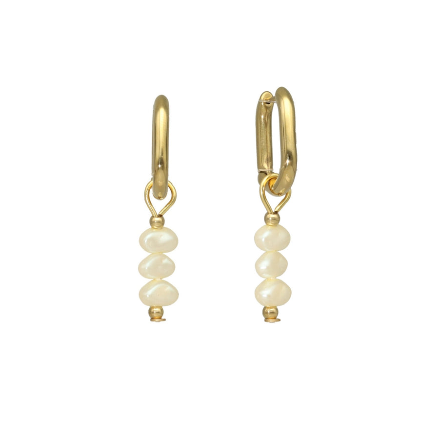 Glass Bead Hoops