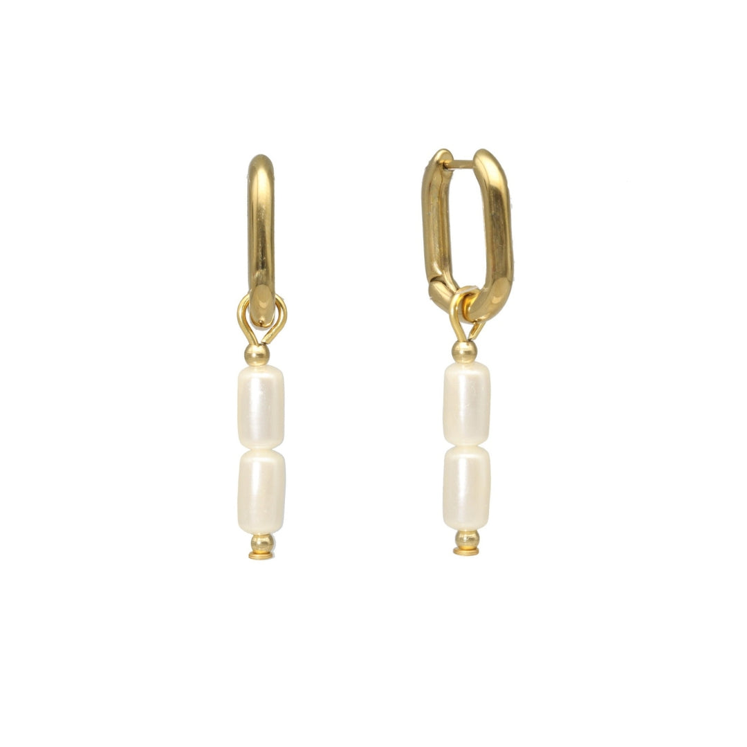 Glass Bead Hoops