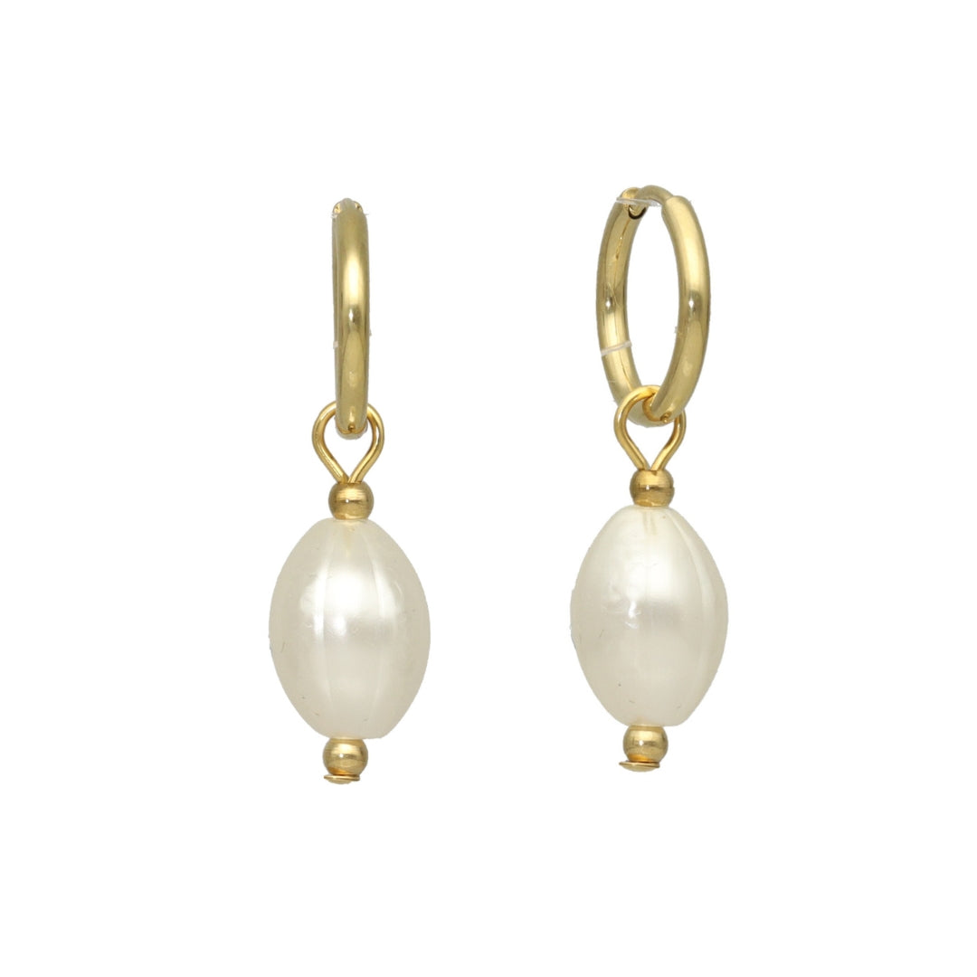 Glass Bead Hoops