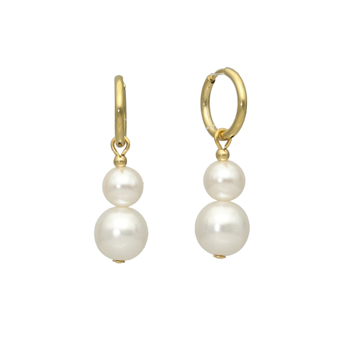 Glass Bead Hoops