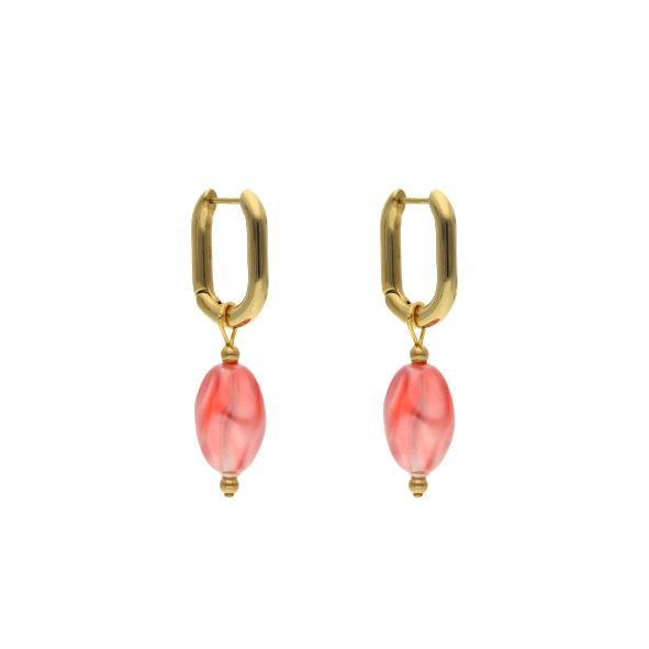 Glass Bead Hoops