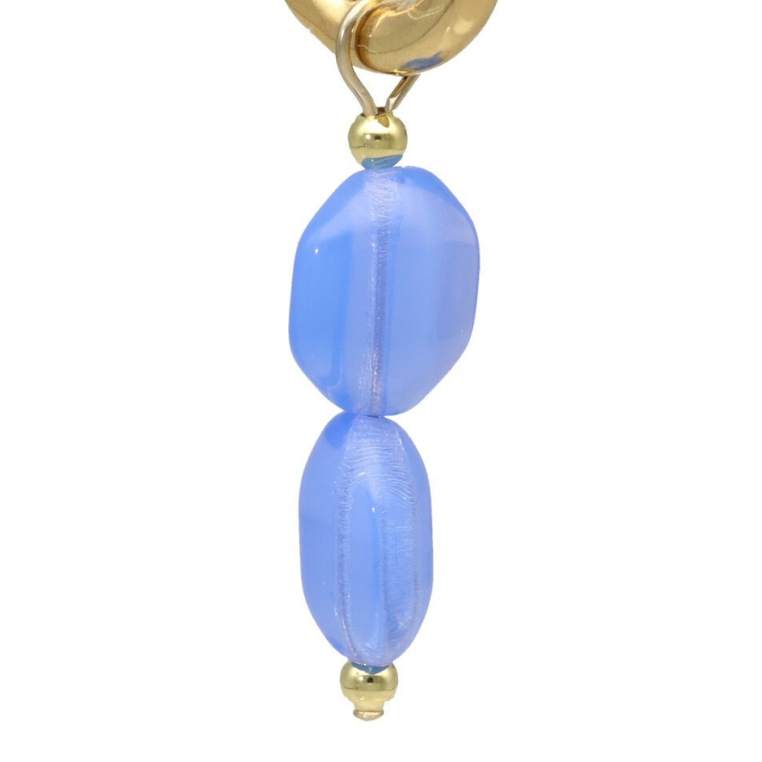 Glass Bead Hoops